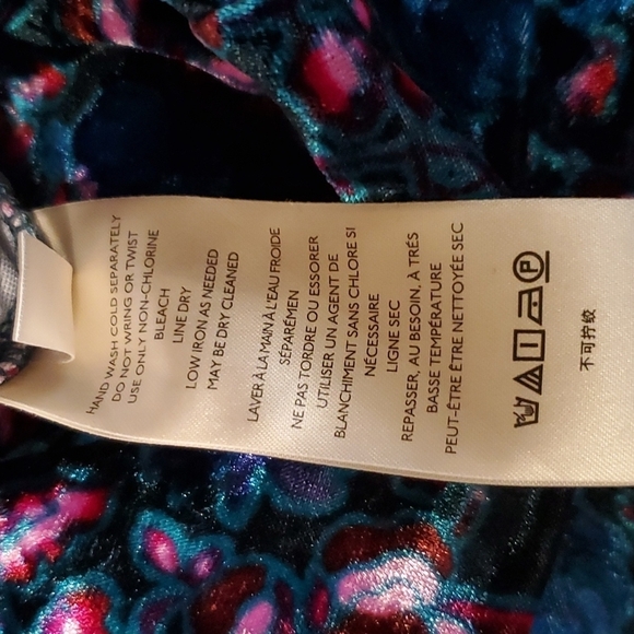 Free People Velvet Rose Jumpsuit SZ MD - Picture 9 of 12